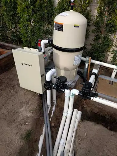 North san diego pool filter install with pentair clean and clear