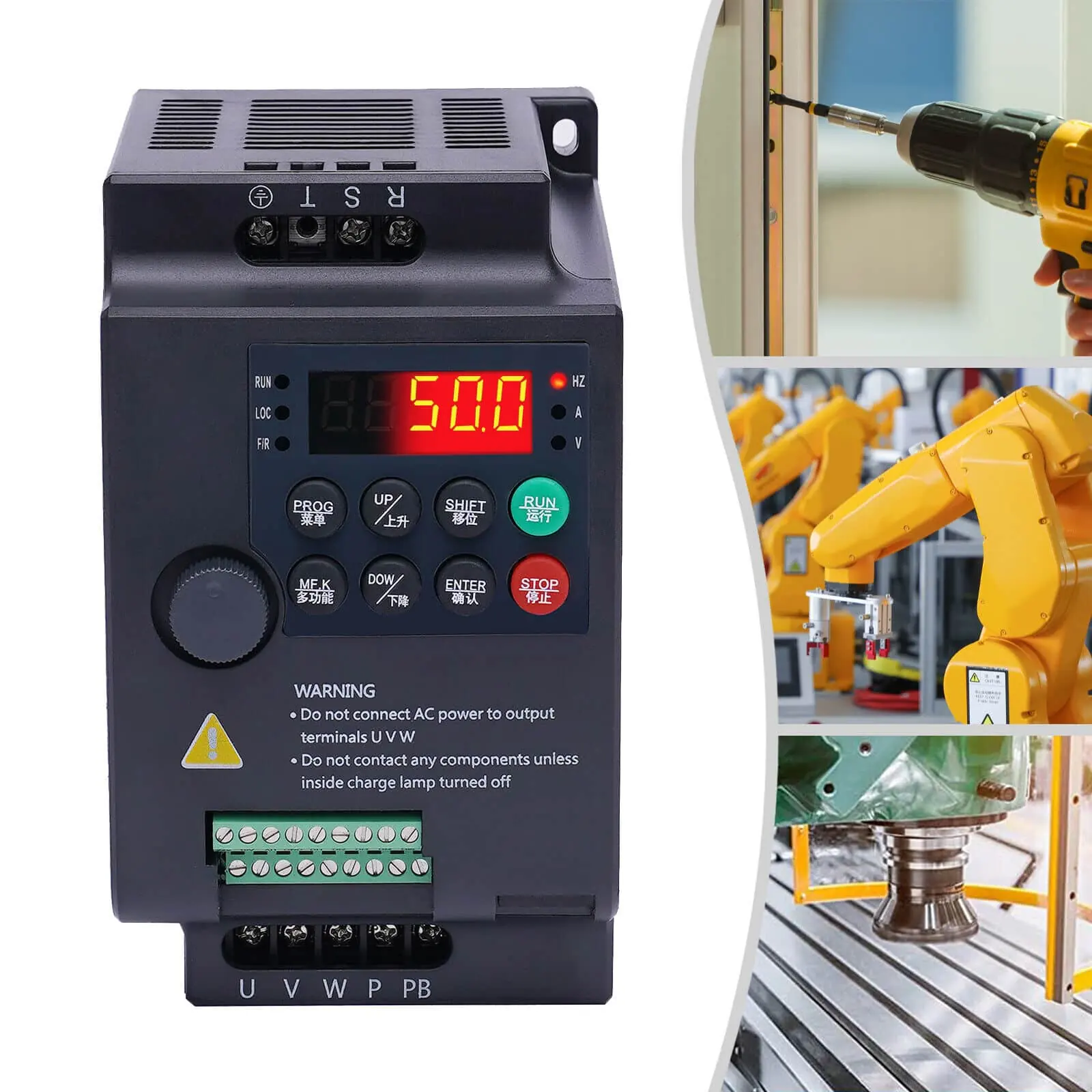 Industrial Electrical Solutions – Motors, VFDs & Controls
